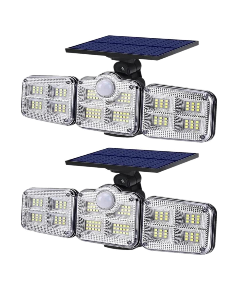 Outdoor Solar Light, Solar Light with Motion Sensor Ip65 Waterproof 238 Led Outdoor 10000 mAh Battery 🔋 5 years warranty